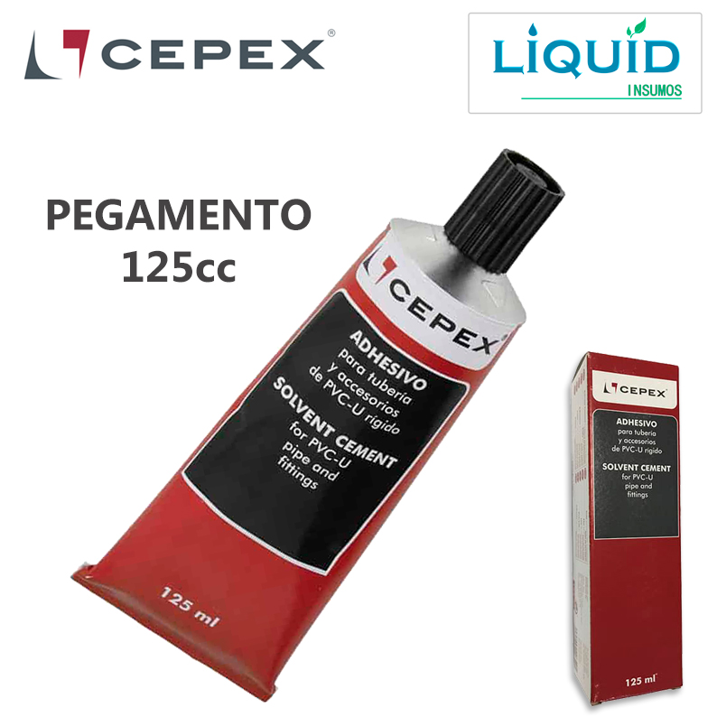 Adhesivo CEPEX para PVC formato profesional