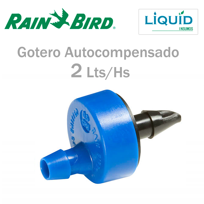 Gotero Rain Bird autocompensado vista frontal